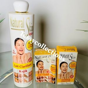 3 pcs Natural skin super lotion ,soap and cleanser